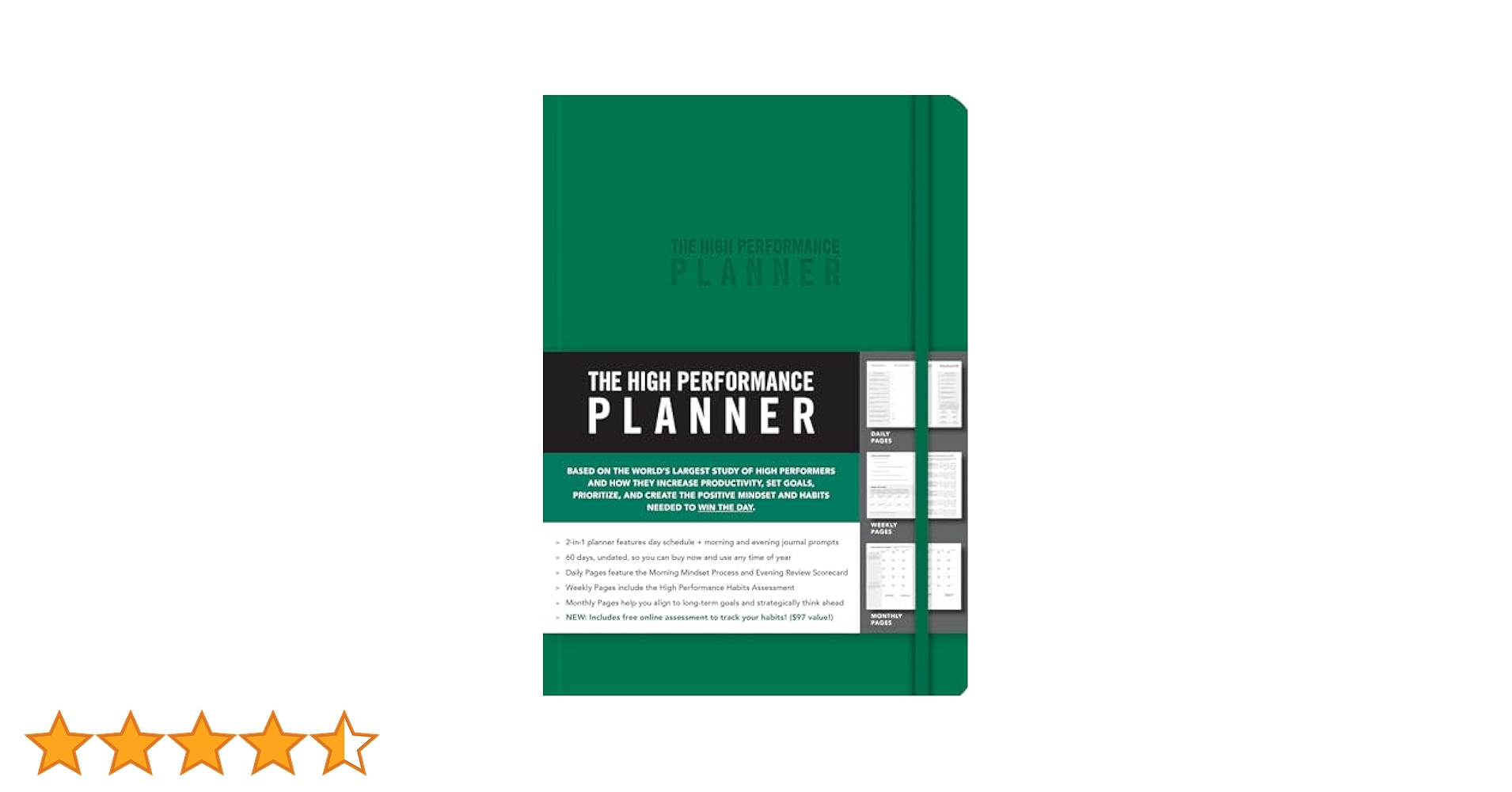 【新品未使用】The High Performance Planner The High Performance Planner: Burchard, Brendon
